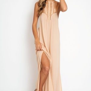 Acacia Positano Dress in Naked Rayon